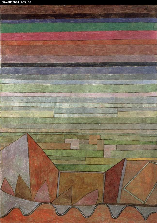 Paul Klee View in the the fertile country